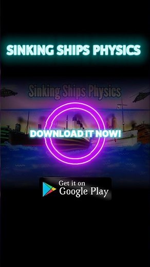 SINKING SHIPS PHYSICS Android 2D Ship Simulator Free! #viralvideo #edit #shorts