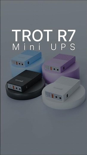 keep your Modem & CCTV running with Geonix Trot R7 Mini UPS #cctv #miniups
