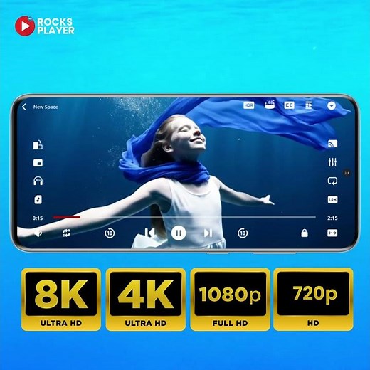 Ultra HD Smooth Playback for All Video Formats | 4K HD Video Player for Android