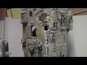 Modellburg für Filmprojekt Teil 3 Burg selber bauen