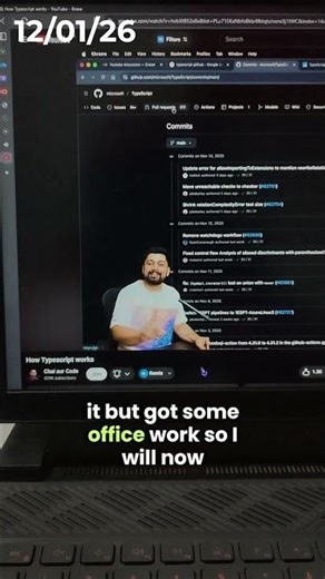 Typescript??? | Learn in public #developerjourney #codeeveryday
