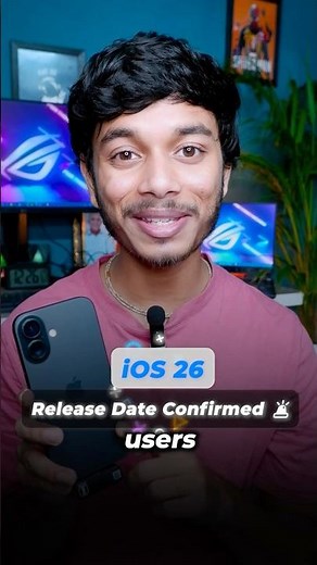 iOS 26 Release Date 🚨 Big iPhone Update
