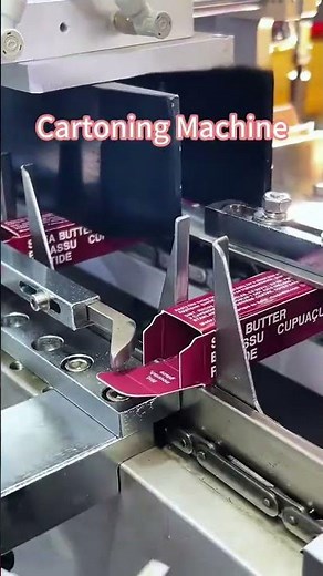 Cartoning Machine | Automatic Carton Packaging Solution