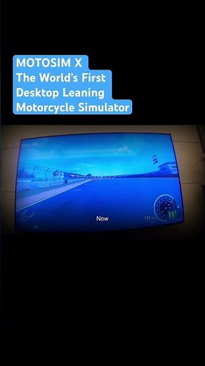 MOTOSIM X The World’s First Desktop Leaning Motorcycle Simulator #motogpesport #motorcyclegaming