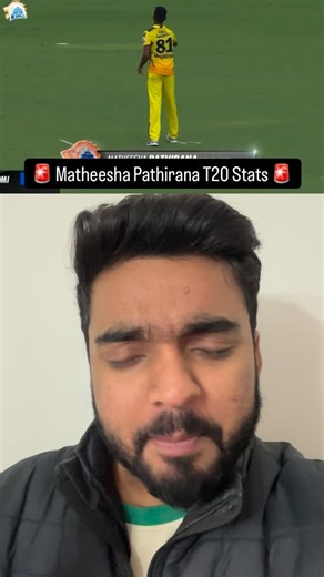 Ankit Pandey on Instagram: "Matheesha Pathirana t20 stats 🚨#matheeshapathirana #pathirana #cskfansofficial #kkrhaitaiyaar #kkr ’"