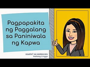 Quarter 4 Week 3 Module 3 Video for ESP - MELC Based Lesson (Grade 1)