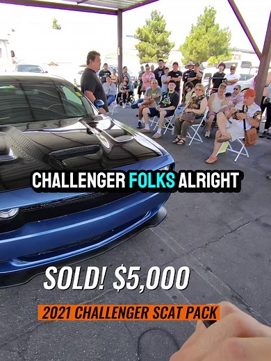 $5,000 2021 Dodge Challenger Scat Pack Auction