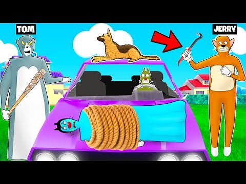 Oggy And Jack Captured By Scary Tom Granny And Grandpa Jerry | Rock Indian Gamer