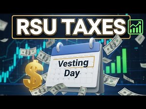 How RSUs Are Taxed 💰 | Complete Guide to Vesting Day & Taxes | The Breakdown Lane