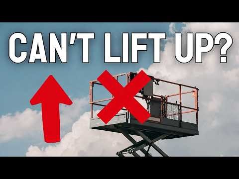 How to Troubleshoot｜Scissor Lift Goes Up but Won’t Reach Full Height?