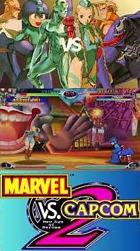Marvel vs Capcom 2 | Arcade | Team Captain Commando vs Cammy Charlie Venon | 4K | 60FPS