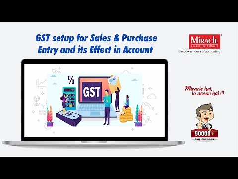 GST Setup for Sales and Purchase Entry