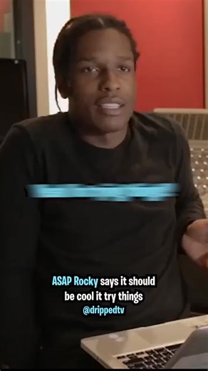 ASAP Rocky Says its Cool to Try Things 💯 | Shelley Hamer