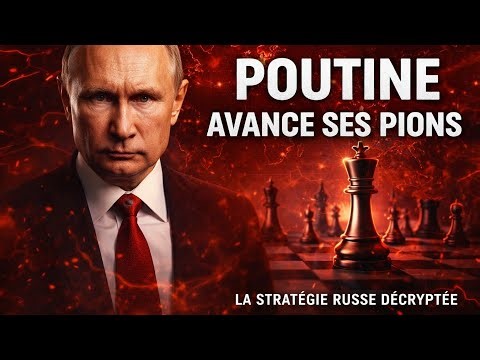 POUTINE : Comment il déplace ses pions et contrôle le monde