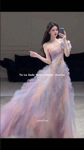 Tu Le Aade Mainu Golden Jhumke💕✨|Chittiyaan Kalaiyaan|Slowed and reverb #viral #shorts #trending