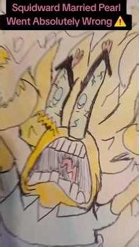 Squidward Married Pearl Went Wrong #tal_on #spongebob #mrkrabs #squidward #fyp #comics #funny