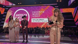 313K views · 51K reactions | Big congrats on winning Favorite Music Video at the #AMAs, Taylor Swift! | American Music Awards | Facebook