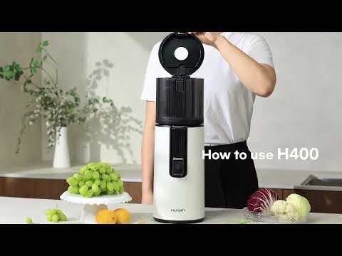 How to Use Hurom H400 Slow Juicer | Easy to Use and Easy to Assemble