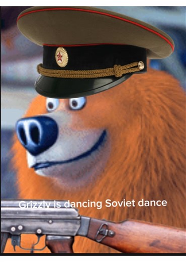 Grizzly and the lemmings #sovietunion #dance