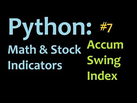 Python: Graphing Accumulative Swing Index (ASI) in Matplotlib 4