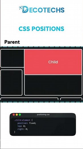 CSS Position Explained: Parent vs Child 🔥