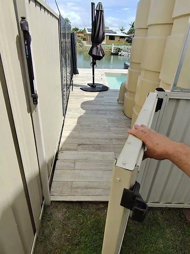 Check your pool gate