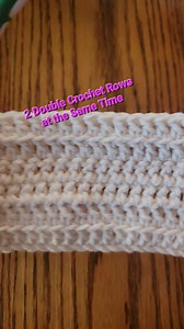 42K views · 514 reactions | Two Double Crochet Rows at the Same Time #crochetbyjen #crochetstitch #crochet #fypシ゚viralシ #crocheting #fypシ゚ #gantsilyo #crochetisfun #crochethandmade | Simply Yarn | Facebook