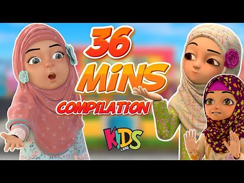 Raiqa Aur Areeba Compilation | Kaneez Fatima Cartoon | Urdu Islamic Cartoon Series | 3D Animation