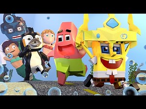 Minecraft | Atlantis Endeavors - SPONGEBOB STEALS THE CROWN & SHOOTS CODY!