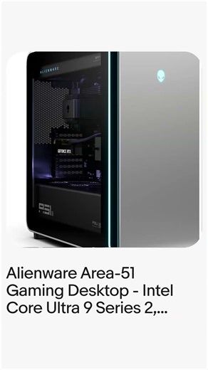 Alienware Area-51 Gaming Desktop - Intel Core Ultra 9 Series 2, Nvidia GeForce R