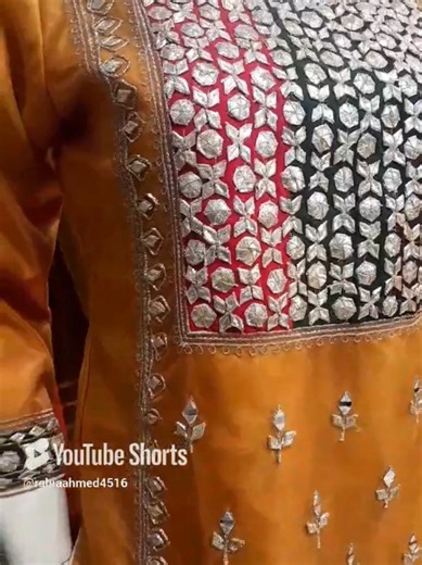 Mehndi dress designs from Rabi center Rawalpindi ✨️ #gottapatti #bride #diyhome #gottapatti #gottawork #fancydress #embroideryforbeginners #embroidery #designerwear #viral #gottaflower #inspiredoutfit #shadiyahandworks #gottaflower #mehndi dress #bridaldress #weddingdress