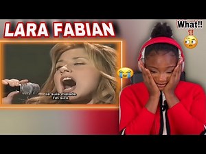 Lara Fabian "Je suis malade" Live 1999 - From Lara With Love REACTION Video | first time hearing 😱