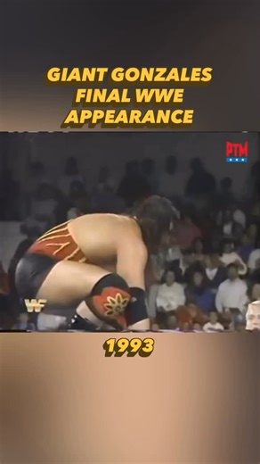 Giant Gonzales turns baby face in his final WWE appearance. (1993) 👶🏻 #RIP #giantgonzales #FYP #foryou #WWEThrowback #90sWrestling #WrestlingLegend #ExplorePage #WWEDebut #explorepage✨ #WrestlingTribute #explore #explorer #VintageWWE #ProWrestlingHistory #reels #viral #virals #WrestlingNostalgia #RIPWrestler #reelitfeelit #WWEClassics #viralvideos #WWE #WrestlingCommunity #prowrestling #WWEHistory #viralvideos #ViralWrestling #WrestlingForever | Pounding The Meat