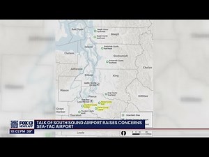 State exploring new airport, locals line up to fight it | FOX 13 Seattle