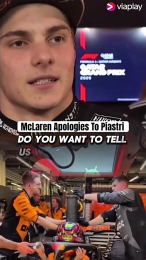 🧡 McLaren’s CEO Appologizes To Oscar Piastri At The Qatar GP!