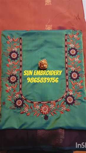 computer Embroidery #l#embroiderymachine #embroiderylover