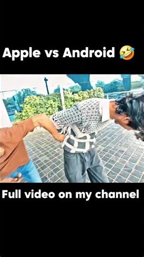Apple vs android 🤣 #ytshorts #minivlog #vlogs