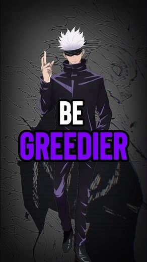 GOJO speech on MINDSET | JUJUTSU KAISEN