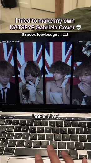 I tried to make my own British Queen GABRIELA cover it's a trailer for an upcoming cover 😭