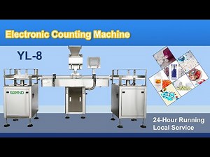 YL-8 Automatic tablet capsules counting and filling machine Line