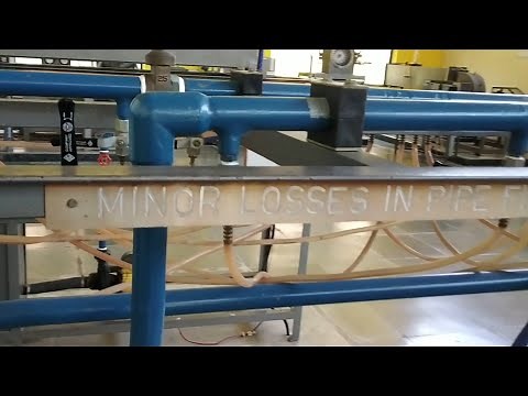 minor losses in pipe fitting experiment | Full explanation | Fm lab | Engineering | mechanical