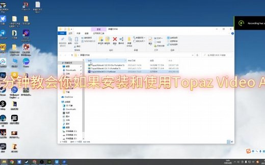 5分钟教你安装和使用Topaz Video AI