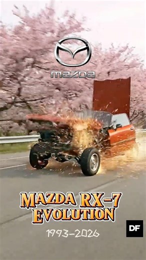 Mazda RX-7 Generations | FB → FD #carevolution #jdm