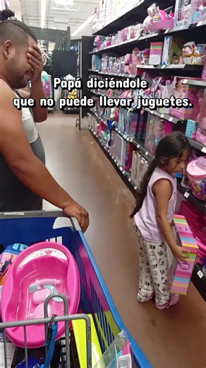 Papá y su hija: la ley del hielo por los juguetes