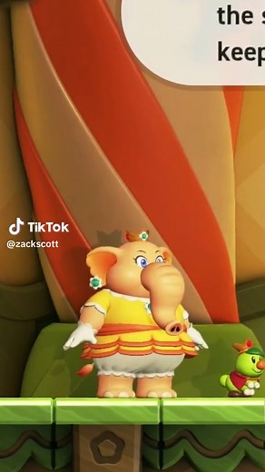 59 seconds of Elephant Daisy! #supermariobroswonder #nintendo #zackscott #zackscottgames