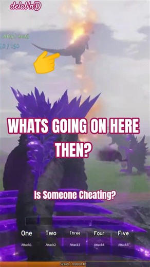 Roblox Age of Titans Cheating Hacker Player? #delabnd #robloxgames #ageoftitans #kaiju #roblox