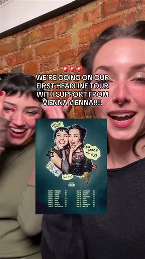 DAISY GRENADE HAS SO MUCH TO SAY!!!!!! THE TOUR!!!!!! with @vienna vienna !!!! Here’s all the info you could possibly need for securing your ticket THIS WEEK! Go to our website RIGHT NOW and sign up for tmrw’s presale with your email or phone number. An hour before your venue’s presale tix go live tmrw, you’ll get a code & a link! Easy peasy! General on sale is Friday 1/23 at 10am! Let us know where we’re seeing you this spring!!! PS - if you’re a member of our patreon or discord… we sent ya the
