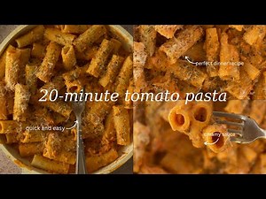 20- minute tomato pasta | archersfood