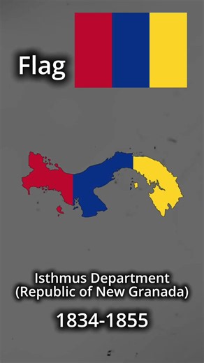 Evolution of Panama 🇵🇦 #history #map #geography #ww2 #country