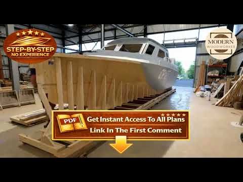 Incredible Self Building Patrol Boat Masterpiece Using Genius DIY Plans
